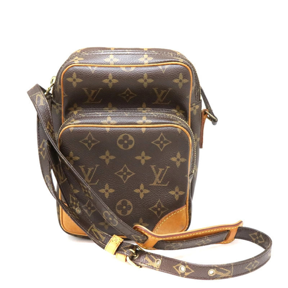 Louis Vuitton Bag Shoulder Monogram Amazon Canvas Brown